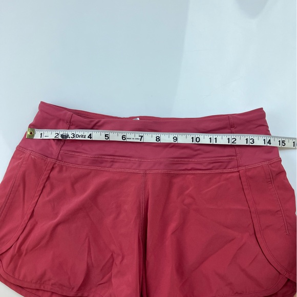 Lululemon Red Athletic Shorts N274-9 - Picture 6 of 7